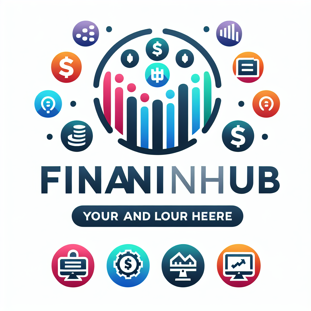 Design a logo for FinancialNewshub, a hub for the latest updates in the financial world. The logo should convey professionalism and expertise in the financial industry, while also reflecting a modern and engaging aesthetic.